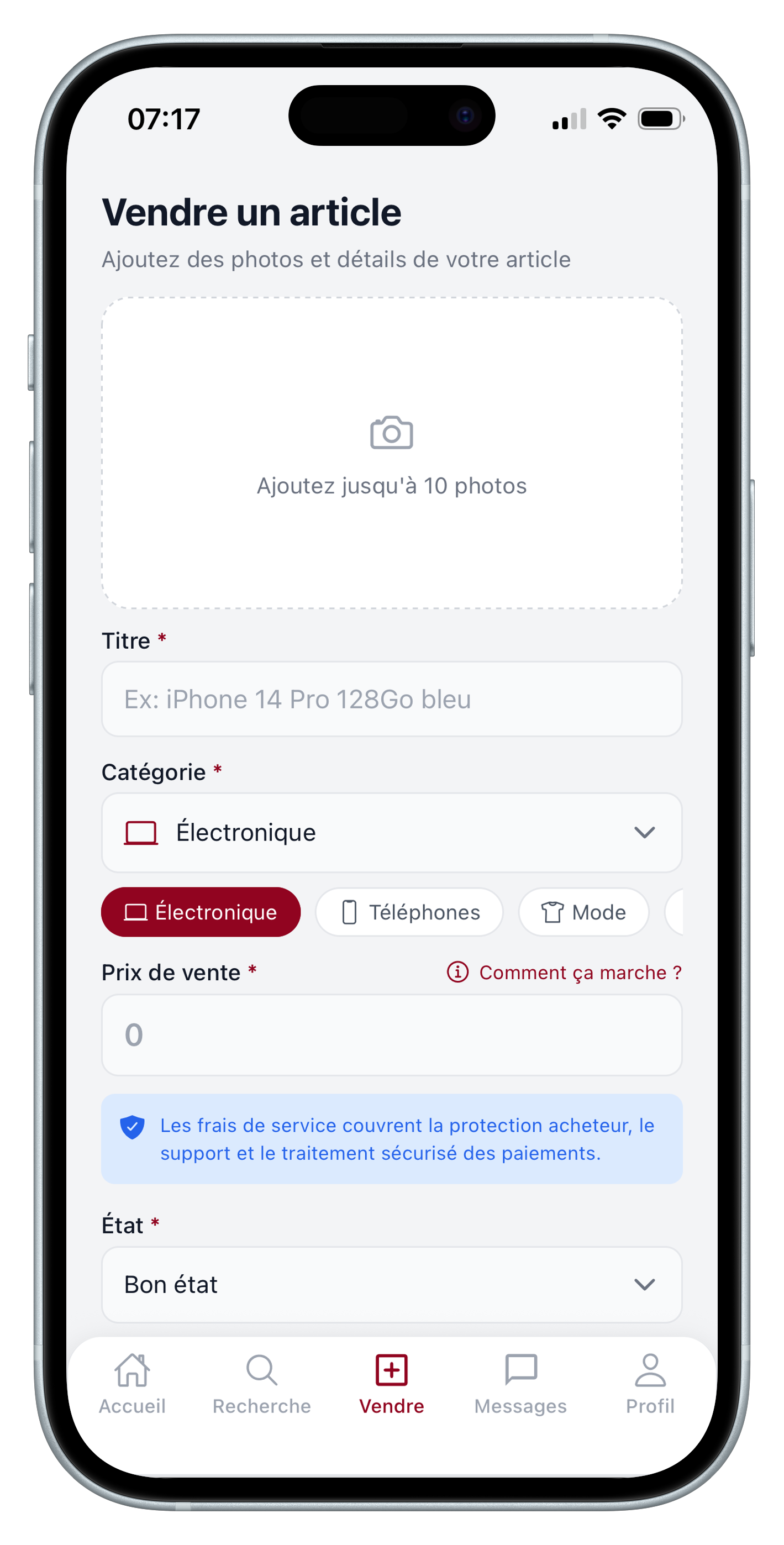 Publication rapide